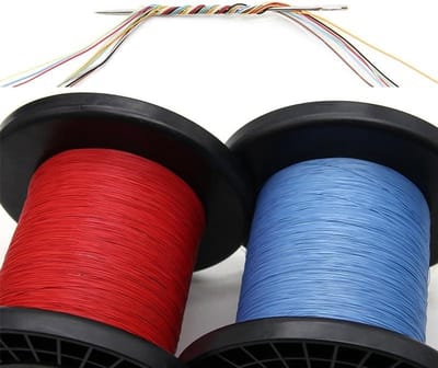 FEP Draad - Koperen Kabel PTFE - Hoge Geleidbaarheid - Ultra Fijne Micro Litz - 10M 28AWG - Zwart