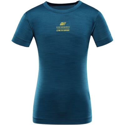 Alpine Pro Basiko T-shirt Met Korte Mouwen Blauw 104-110 cm Jongen