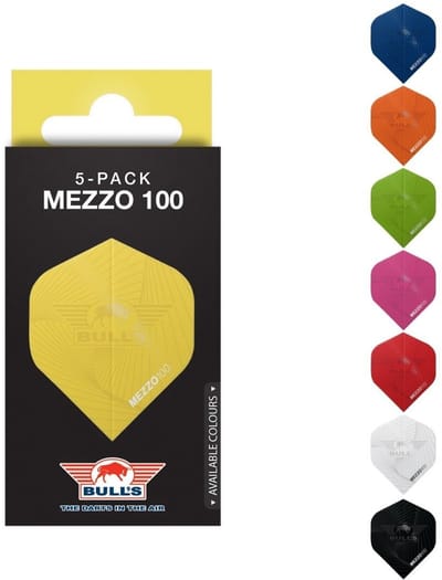 Bull's Flights Mezzo 100 nr.2 Blue 5 Pack