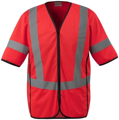 Mascot Safe Supreme Veiligheidshesje 50216-310 - Hi-Vis rood - L