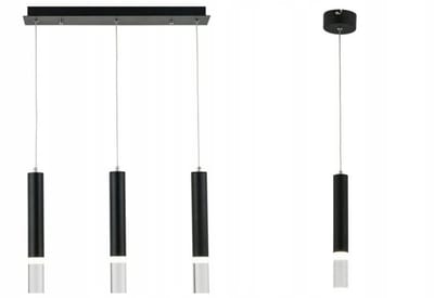 Reality Gwen Hanglamp - Zwart LED 5W Neutraal Wit 350lm