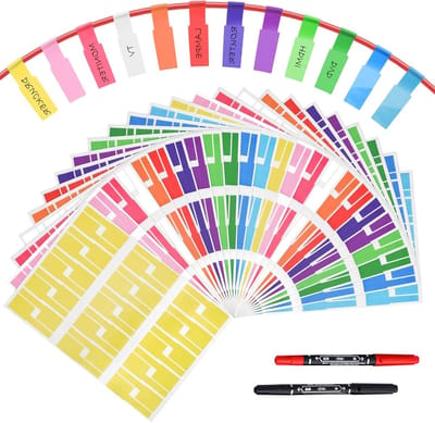 Duurzame Waterdichte Kabel Labels voor Organisatie, Identificatie en Bescherming van Kabels