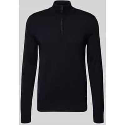 modern fit schipperstrui van pure scheerwol model 'Dario'