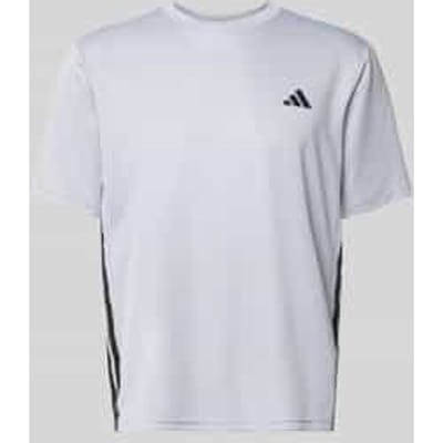 Adidas Performance Workout Essentials Base 3-Stripes T-Shirt - Heren - Grijs