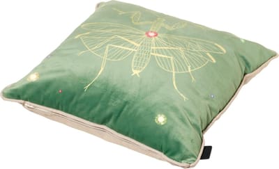 Madison Sierkussen - Velvet Insect Green - 45x45 - Groen