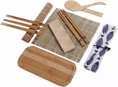 Kinghoff 1704 - sushi kit. Sushi maken - Bamboe