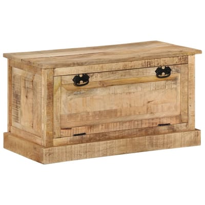 vidaXL - Schoenenopbergbank - 85x40x45 - cm - massief - mangohout