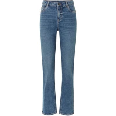 ESMARA Dames jeans - straight fit (Blauw, 34)