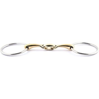 Dubbele ringbit voor paarden Jump'In