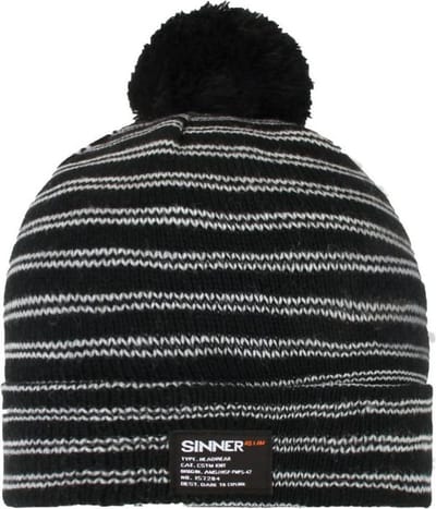 Sinner Reason Beanie Heren Muts - Zwart - One Size