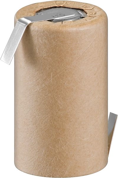 Goobay 4/5 Sub-C, 2000 mAh, soldeerlabel (Z) - nikkel-metaalhydride batterij (NiMH), 1,2 V, karton, soldeerlabel (Z)