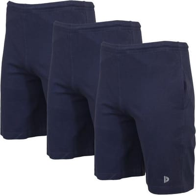 3-Pack Donnay - Ess. joggingshort (Roy) - Sportshort - Navy (010) - maat S