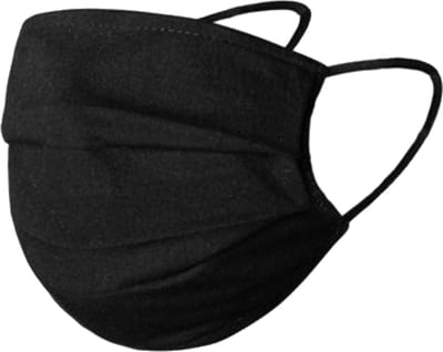 Mondkapjes Ping Bo 50 Stuks 3 Laags - Niet Medische Wegwerp Face Mask Zwart