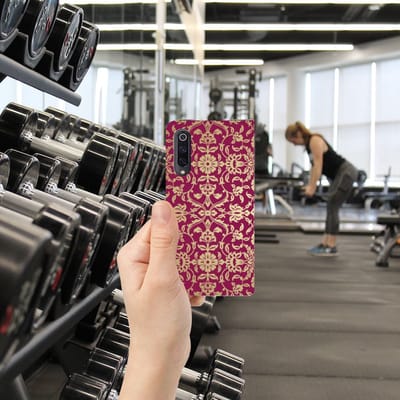 Telefoon Hoesje Xiaomi Mi 9 Barok Pink