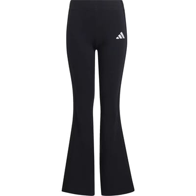 Adidas Seasonals Glam Flared Leggings Zwart 5-6 Years Meisje