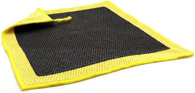 Klei Handdoek Auto - Decontaminatie Doek Klei Scrubber - Auto Reinigen - Krasvrije Reiniging - 30 cm - Geel