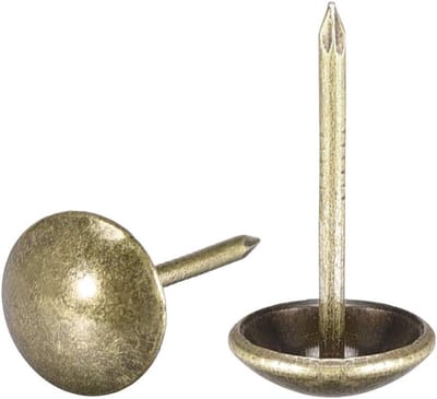 Decoratieve Spijkers - Meubelnagels Punaises - Meubels Bekleden - Gebronsd Metaal - 200 stuks - Brons