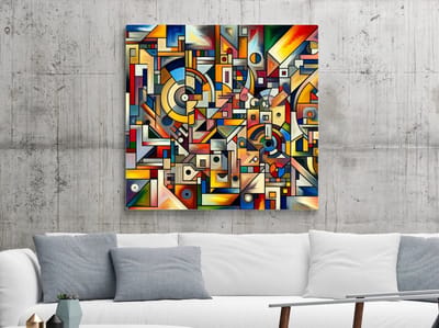 Kunstprint | Wanddecoratie | Dibond | 20 × 20 cm