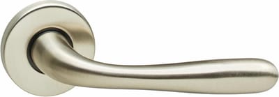 Intersteel Deurkruk Jupiter op rozet nikkel mat