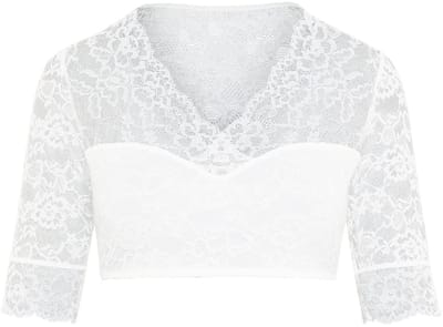 Dirndlblouse korte mouwen Wiesn-Zauber