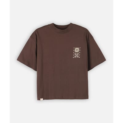 T-shirt Korte Mouw Oxbow Bedrukt T-shirt op borst en rug ASY
