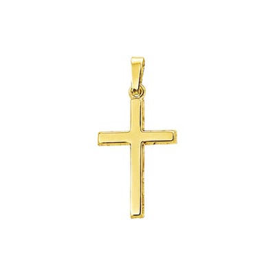 Gouden kruisje hanger 4005210