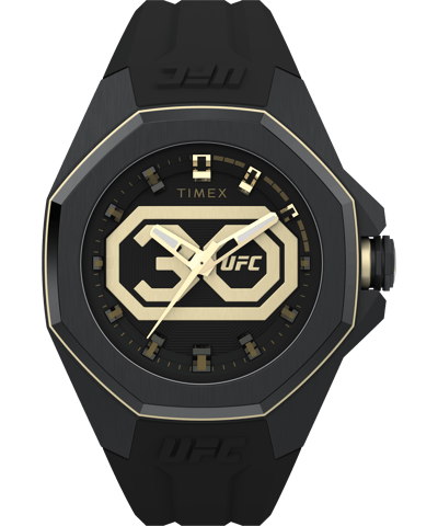 Timex UFC Pro TW2V90200 Horloge - Siliconen - Zwart - Ø 45 mm