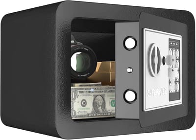 Compacte Kluis met Elektronisch Toetsenbord en Drop Slot - Ideaal voor Geld, Sieraden en Waardevolle Spullen