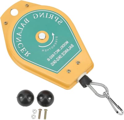 Retractable Spring Balancer Tool 3-5kg met Beveiligingsmechanisme en Hangbeugel voor Gereedschap en Accessoires