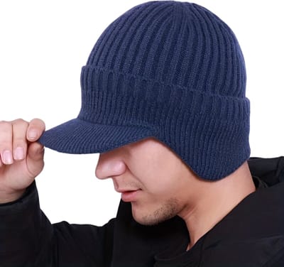 Nivard Oorwarmers - Oorverwarmers - Earmuffs - Ear Warmers - Dames - Heren - Volwassenen - Winter - Muts - Blauw