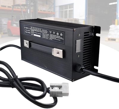 Acculader - Batterijlader - Voertuigen Laden - 3-Fasen Laadtechnologie - 36V 30A - Zwart