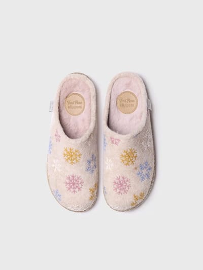Damesslippers van vilt | DELI-CP