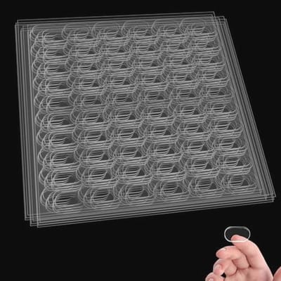 600 Stuks Transparante Dubbelzijdige Plakpunten - Sterke Kleefpads voor Thuis en Kantoor