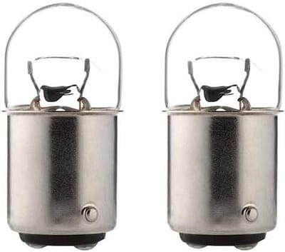 2x 6V 5W BA15D Gloeilampen - Geschikt voor Auto, Motorfiets, Scooter en Tractor