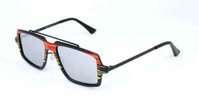 Italia Independent R1 I I MOD NELSON 0451 Grey/black 54/17/145 MAN Zonnebrillen