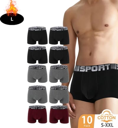 Nivard Onderbroeken Heren - Boxershort - Ondergoed - Boxer - Underwear - Mannen - 10 Pack - Gemengd - L