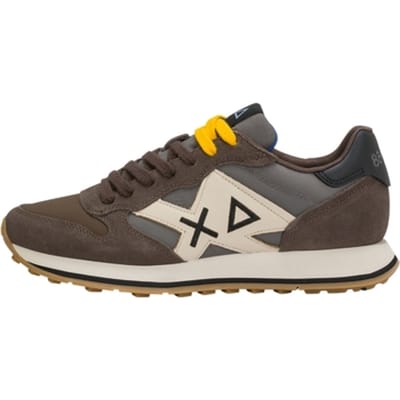 SUN68 Jaki 2.0 Bicolor Sneakers - Heren - Bruin - Maat:40