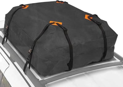 Opvouwbare Dakkoffer 425 Liter voor Auto - Waterdichte Bagageopslag voor Reizen en Kamperen - Zwart