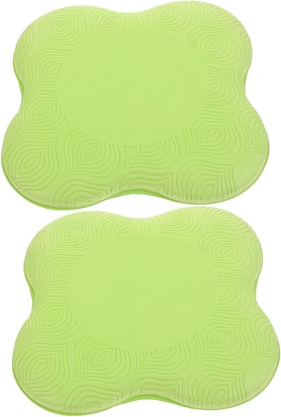Yoga Knielkussen Set - Kniebeschermers - Comfortabel Trainen - Antislip Ontwerp - 2 Stuks - Grijs