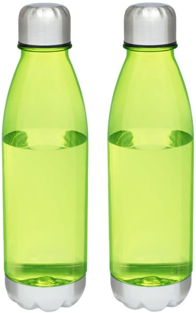 Set van 2 Cove Drinkflessen – 685 ml – Tritan™ – BPA-vrij – Roestvrijstalen dop – Groen