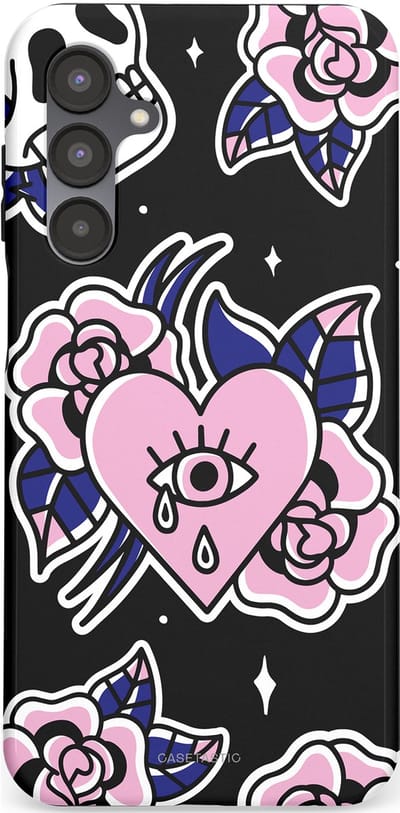 Casetastic Hoesje Geschikt voor Samsung A16 - Stijlvolle Beschermende Duo-layer Case - Eindeloze passie