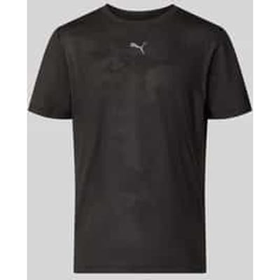 T-shirt met labeldetail Model 'CLOUDSPUN'