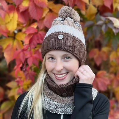 Wintermuts en sjaal dames Horsenjoy Estera