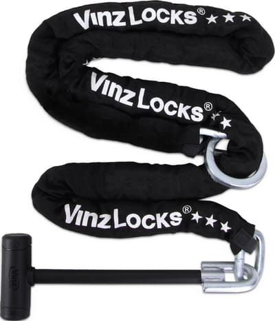 VINZ Ophir SCM Kettingslot / Bootslot 300cm - SCM Slot Goedgekeurd Verzekering - 3 meter Lang
