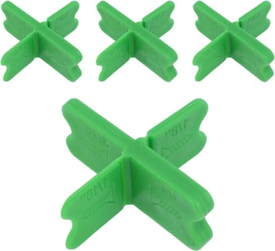 4pcs Spacers for Decking Shelves, Different Thicknesses 1/16" 1/8" 3/16" 1/4" Spacer Tool Decking Boards Pressure Treated Wood and Composite Decking (Vegetable)
