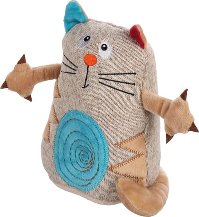 Flamingo Catza - Speelgoed Katten - Ps Catza Poes Beige 21x10x20cm - 1st - 136876 - 1st
