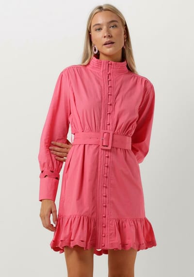 Notre-V X Bo - Loulou Mini Dress Jurken Dames - Rok - Jurk - Roze - Maat XL