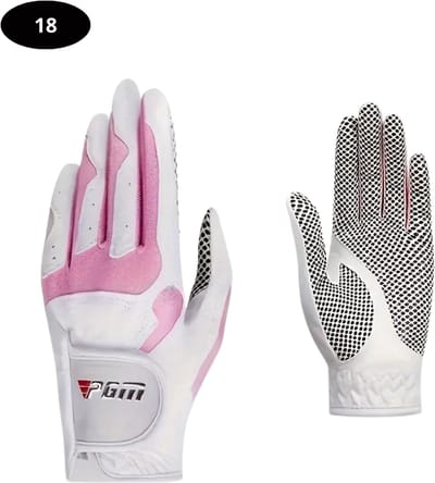 Nivard Golfhandschoenen 2 Stuks - Golf Accessoires - Handschoen AntiSlip - Dames - Roze - Maat S