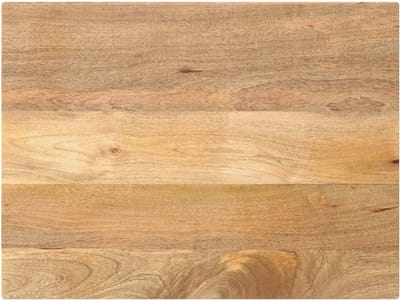 Rechthoekig Tafelblad 80x50 cm: Massief Mangohout voor Horeca en Thuisgebruik