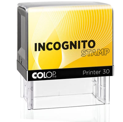 Tekststempel Colop Incognito 30L